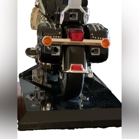 Telemania Black Motor Harley Davidson Telephone New In Box - Picture 10 of 14